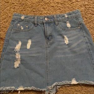 Jean skirt